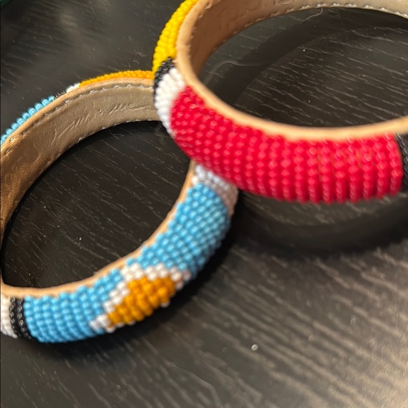 Colorful Beaded Bangles - Picture 3 of 3
